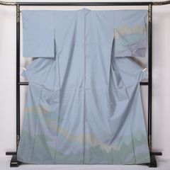 長寸 たたき染大島紬袷着物 共ハ掛新古品お値下げしましたc174 - メルカリ