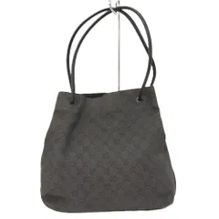 GUCCI ショルダーバッグ GGキャンバス ブラック