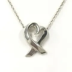 TIFFANY&Co. ラビングハート ネックレス シルバー SV925