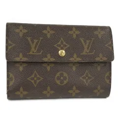LOUIS VUITTON ポシェット パスポール三つ折り財布 パスケース付き モノグラム M60135