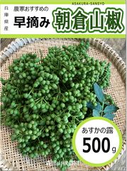 予約】兵庫産 花山椒 あすかの露 100g 無農薬・安心 - メルカリ