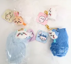 4点セット ちいかわ なんか小さくてかわいいやつ ぷらりん尻尾マスコット/ちいかわ・うさぎ・ハチワレ・モモンガ