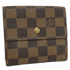 LOUIS VUITTON ポルトモネビエ カルトクレディ 折り財布 ダミエ エベヌ N61652