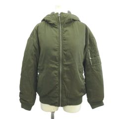 ニコアンド カーキ 3way 袖取り外し可能 フライトジャケット MA-1 