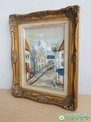 大澤喜一 古い教会 巴里 絵画 油絵 美術品 - メルカリ