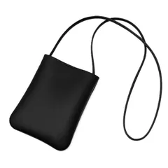 【新品】 [JFOLKS] スマホ 斜め掛けバッグ 収納力 コンパクト 携帯ポーチ レディース メンズ 斜め掛け スマホショルダーバッグ スマホポーチ スマホポシェット バック ポーチ 軽量 おしゃれ PUレザー 耐水性 7カラー ブラック 1