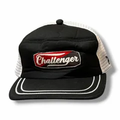 参考上代8580円 未使用 CHALLENGER 25SS TWO TONE LOGO CAP ツートーンロゴキャップ 帽子 チャレンジャー CLG-AC 025-019 ブラック F （8980M）