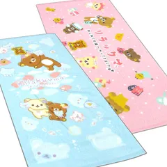 リラックマ フェイスタオル2枚セット 綿100％ 34x75cm