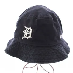 ニューエラ NEW ERA バケットハット 帽子 デトロイト・タイガース M-L 黒 ブラック /TK
