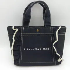 JILL by JILLSTUART ジルバイジルスチュアート トートバッグ ショッピング底鋲付きレディース フリル マグネットブラック黒 HBK13-3