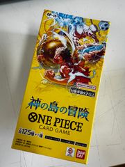 未開封テープ付き ワンピースカードゲーム 神の島の冒険 1BOX - メルカリ