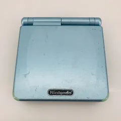 05w20471T 【GBASP】ゲームボーイアドバンスSP 本体のみ パールブルー ＊動作確認済み＊ 【中古品】