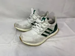 adidas アディダス Ultraboost 1.0 ウルトラブースト スニーカー JH6600 サイズ：24.5cm カラー：ホワイト/グリーン レディース