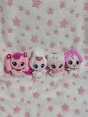 (まとめ売り) キャッチ 핑 ぬいぐるみ キーリング ぬい 4種