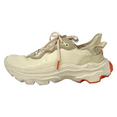 SOREL(ソレル) スニーカー 23.5 レディース - アイボリー×ベージュ×オレンジ パイソン柄 レザーのサムネイル