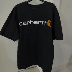 Carhartt カーハート ブラック ロゴ 半袖 Tシャツ s