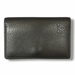 LOEWE レザーカードケース 名刺入れ アナグラム ロエベ ブラック F （14164M）のサムネイル