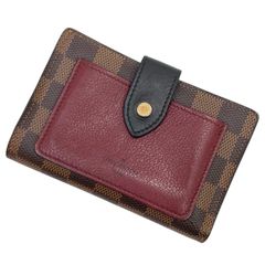 ルイヴィトン N 60381 ポルトフォイユ・ジュリエット ダミエ エベヌ