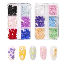 【特価商品】ネイルパーツ 花 2ケースセット 3D 立体 フラワー ネイルパーツ ゴールド ブリオン メタルパーツ 大きめ ネイルアート ジュエリーパーツ ハンドメイド デコパーツ (マルチカラー A)