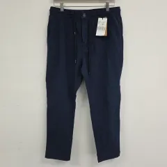 Ver.Ka ル ネイビー バンディング パンツ 32