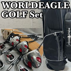 【WORLDEAGLE】ゴルフクラブ11本 フルセット キャディバッグ おまけ付 WORLDEAGLE】ゴルフクラブ11本 フルセット キャディバッグ おまけ付
