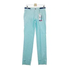 サイズ：79 ADIDAS GOLF アディダスゴルフ  パンツ シアサッカー ストライプ柄 ブルー系 [240101668538] ゴルフウェア メンズ ストスト
