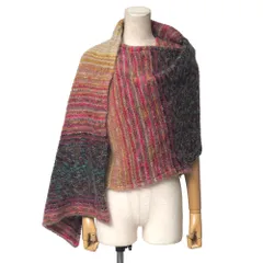 ■美品■Missoni ミッソーニ ヴィンテージ ニット サイズM ストール ベスト トップス イタリア製 ブランド古着【中古】RA9104