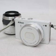 人気カラー】Nikon1 J2 ホワイト ズームレンズキット 充電器付き