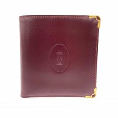 美品】Cartier カルティエ マネークリップ 財布 ボルドー - メルカリ