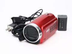 SONY ビデオカメラ Handycam HDR-CX680 レッド #4650 - メルカリ