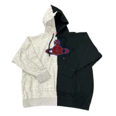 ヴィヴィアンウエストウッド Vivienne Westwood オーブ パーカー バイカラー S ビッグシルエット レッドレーベル レディース【中古】のサムネイル