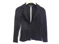 EMPORIO ARMANI エンポリオアルマーニ モダール×ポリアミド 長袖 トップス 表記サイズ 38 洋服 レディース ブラック系 DM5837のサムネイル