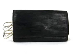 LOUIS VUITTON ルイヴィトン M63822 エピ ミュルティクレ4 4連 キーケース 鍵入れ メンズ レディース ノワール ブラック系 DD9516
