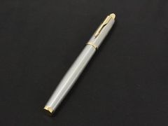 PARKER パーカー 45 万年筆 FブラックGT 英国製 コンバーター付 - メルカリ