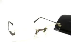 ■美品■ HUGO BOSS ヒューゴボス メガネ めがね 眼鏡 レディース メンズ ブラウン系 DM8529のサムネイル