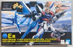 BANDAI SPIRITS 이치 반 쿠지 기동전사 건담 건프라 2023 E상 HG [빌드 스트라이크 건담 솔리드 클리어/BUILD STRIKE GUNDAM [solid clear]]