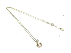 4℃ ヨンドシー SV925 ラインストーン ネックレス ペンダン卜 アクセサリー レディース シルバー系 DM9140のサムネイル