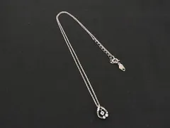 4℃ ヨンドシー SV925 ラインストーン ビジュー ネックレス ペンダント アクセサリー レディース シルバー系 DM9149のサムネイル