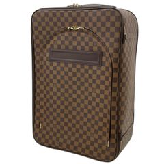 【極美品】ルイヴィトン ダミエ ペガス 55 レザー スーツケース ユニセックス 超極美品 ルイヴィトン ダミエ ペガス 55 N41187 レザー スーツケース