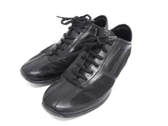 GUCCI グッチ レザー×ナイロン スニーカー 表記サイズ36 (約23cm) 靴 シューズ レディース ブラック系 DM9364