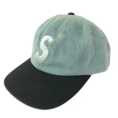 【中古品】Supreme シュプリーム 25AW PIGMENT COATED 2-TONE S LOGO 6-PANEL 2トーン ロゴ 6パネル キャップ 帽子 【185-260420-na-06-tagh】