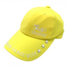 新品☆ダンスウィズドラゴン☆ダイヤ エンボス レザー キャップ