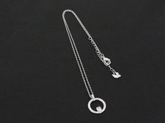 SWAROVSKI ホースシュー ネックレス シルバーカラー - メルカリ