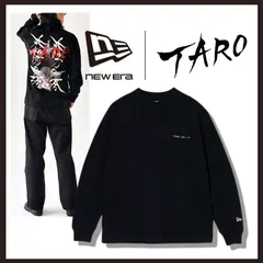 新品 未使用 ニューエラ 岡本太郎コラボ 長袖 Tシャツ 太陽の塔 ブラックXL【NEW ERA TARO OKAMOTO】ロンT ロングスリーブ 明日の神話
