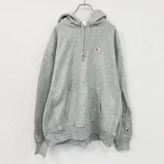 Champion　チャンピオン　リバースウィーブ　スウェットパーカー/フーディー　灰色　グレー　XLサイズ　古着