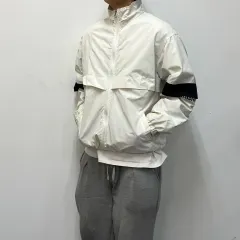 ヴィンテージ 白 ナイロン ジャケット