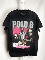 PoloG 　ポロジー　Tシャツ　Hall of Fame アルバム 公式Ｔシャツ　ラップＴ　音楽　フォトT　 古着