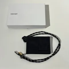 sacai × PORTER  サカイ×ポーター Nylon Trifold Wallet 財布 三つ折り SCU-002 ブラック size:OS 【表参道B04】