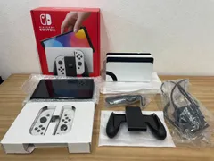 【成】極美品!! Nintendo switch ニンテンドー スイッチ 本体 有機ELモデル 動作品 【5741YO】D20