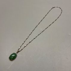 S925 タンザナイト リボンネックレス 雫 45cm - メルカリ